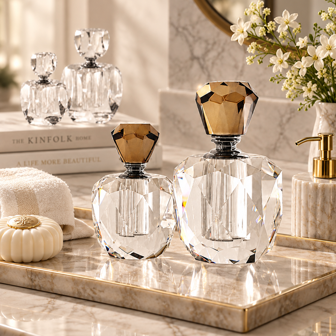 Frasco de perfume Ambar