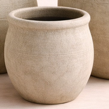 Macetero Caliza — detalle 4 (Bárbara Bogas)