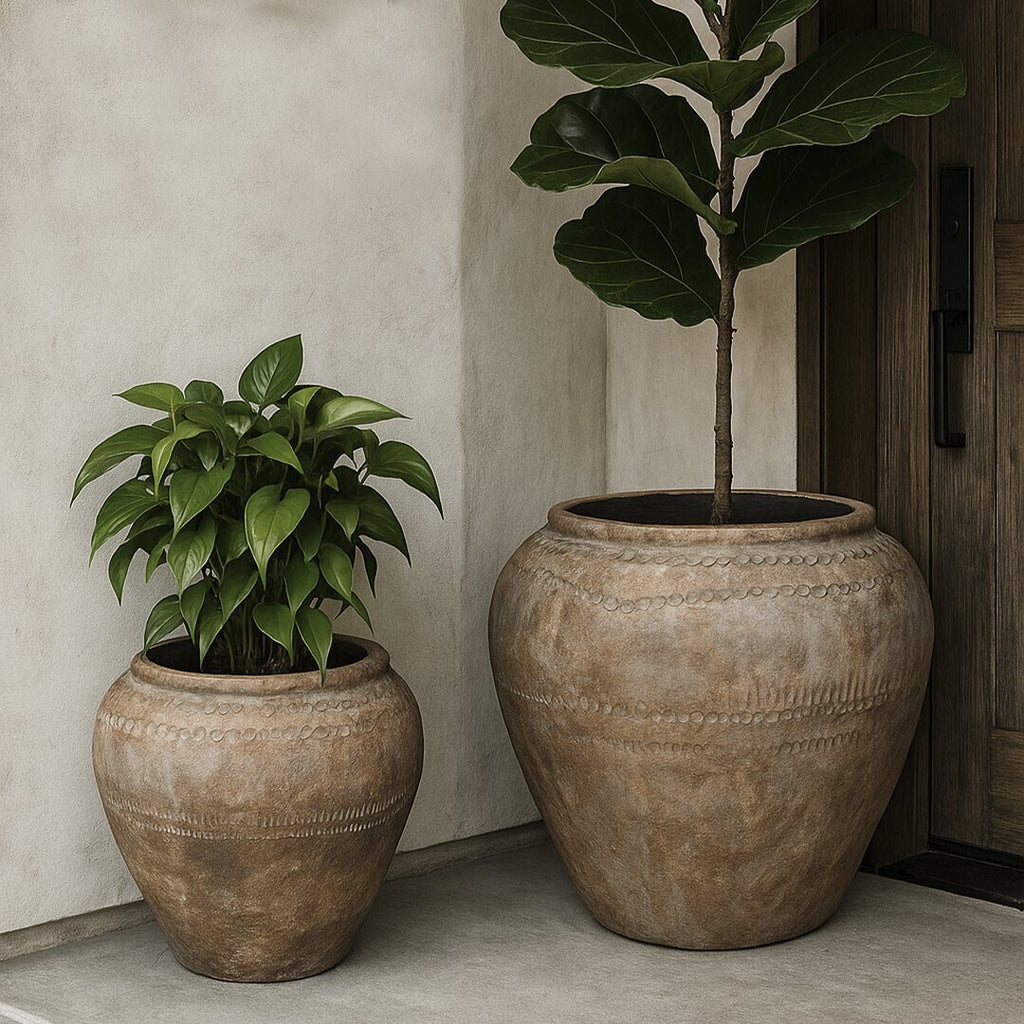 Macetero Terra — detalle 3 (Bárbara Bogas)