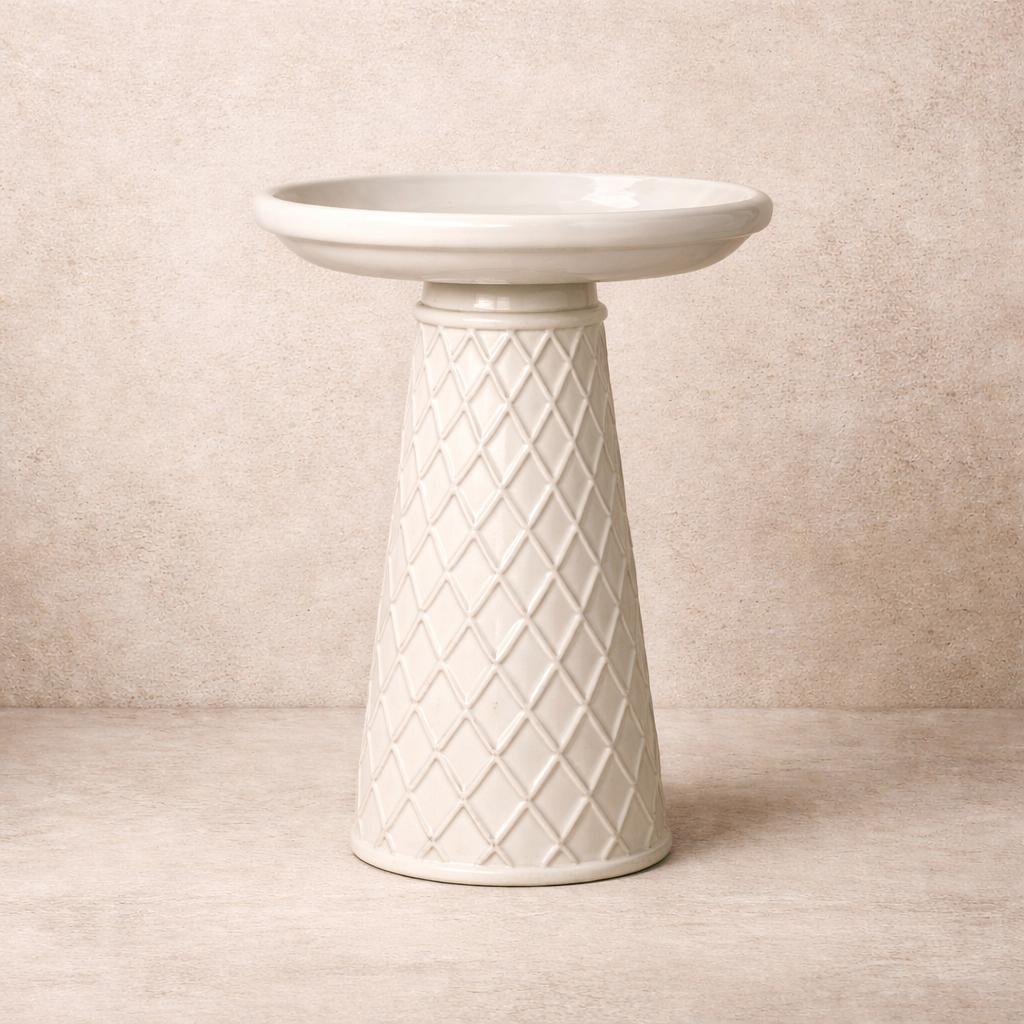 Mesa Auxiliar Bebedero Beige — vista principal (Bárbara Bogas)