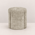 Puf Flore beige