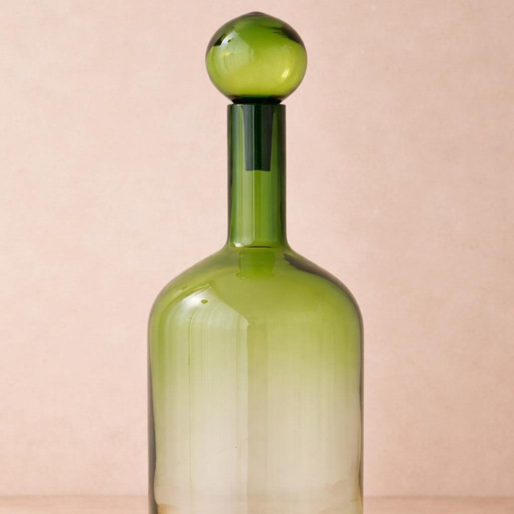 Botella Neme Verde — detalle 1 (Bárbara Bogas)