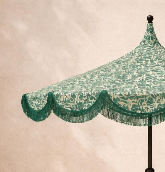 Sombrilla Hojas — detalle 2 (Bárbara Bogas)