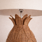 Lámpara Piña marrón — detalle 3 (Bárbara Bogas)