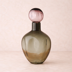 Botella Alla verde y rosa — vista principal (Bárbara Bogas)